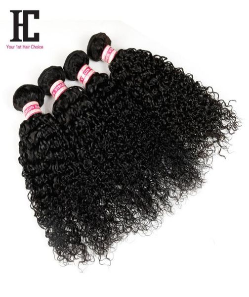 

7a brazilian curly hair 4 bundles brazilian curly hair weave brazilian kinky curly 100 human curly afro hair extension1147118, Black