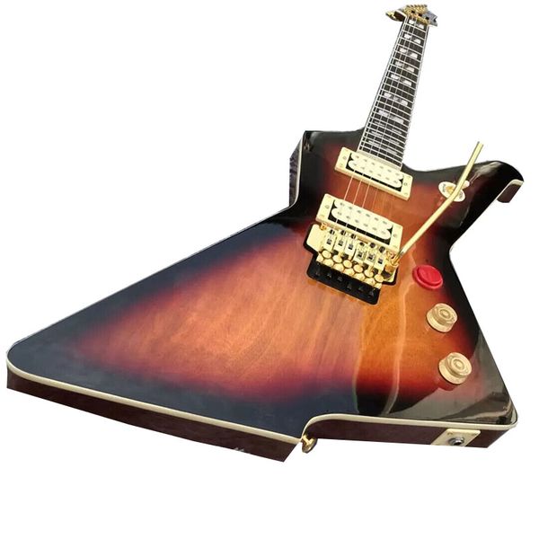 

factorycustomized large electric guitar high gloss destroyer dual vibrato system