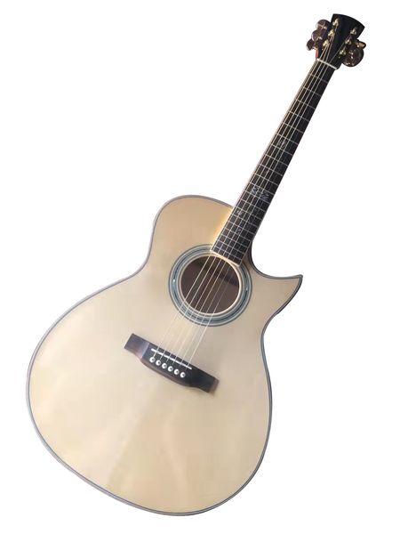 

2023 40 "full solid wood ga sharp angle acoustic guitar
