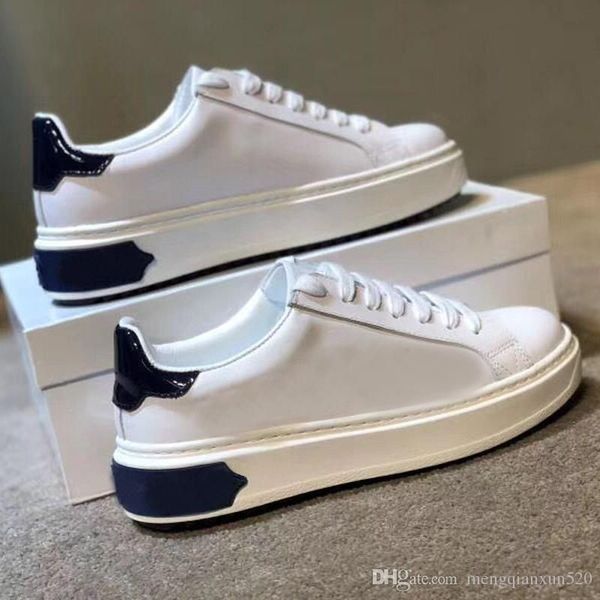 

white casual shoes women travel 100% leather lace-up sneaker fashion lady designer running trainers letters woman shoe flat printed men gym, Black