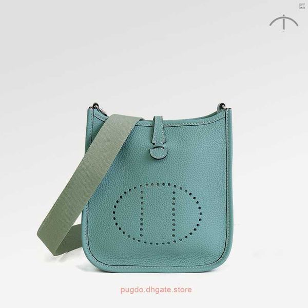 

designer h home evelynnss tote bags mini square bag 18cm fashionable new leather hollow out single shoulder croevelynnssbody women's wi