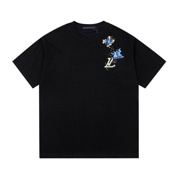 

men's plus tees & polos round neck embroidered and printed polar style summer wear with street pure cotton short sleeved shirt 6h0000, Black;brown