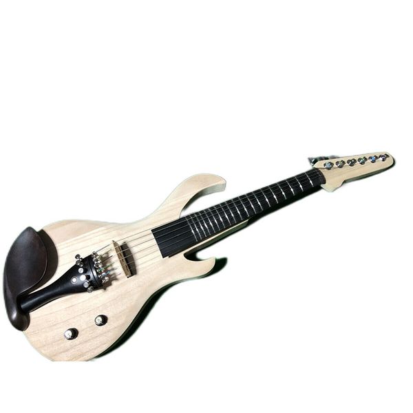 

new 6string electric violin 4/4 solid wood ebony fittings 19fret fingerboard