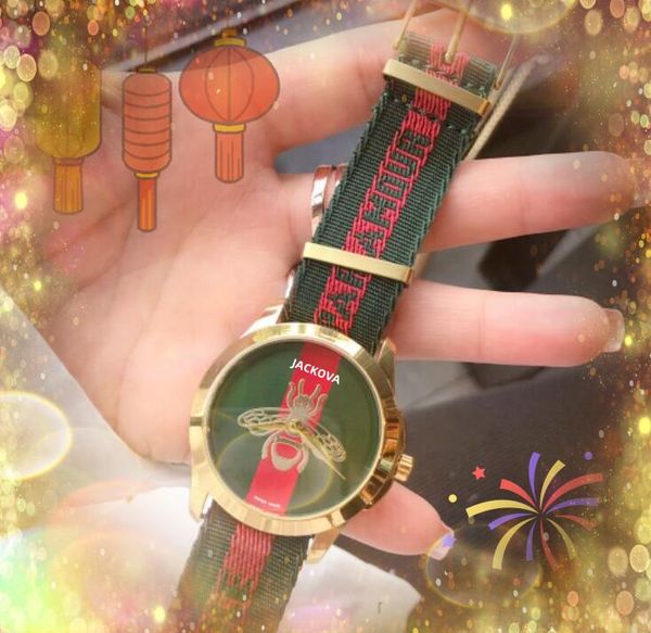 

nylon strap quartz fashion womens watches limited edition watches designer watch, Slivery;brown