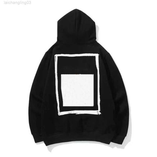 

men designer hoodie women hoodies winter warm sweatshirts fashion pullover sweatshirt long sleeve loose sportswear couple european standard, Black