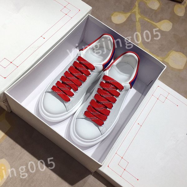 

new luxurys out of office white shoe designer women sneakers mixed color lace up flat casual men spring autumn walking shoes size 35-45 hl21, Black