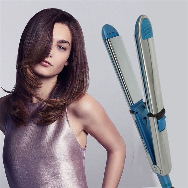 

thermostatic hair straightener control hair straightener, Black