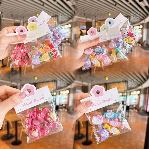 

fashion blogger designer jewelry cute little animals in a card bag, all inclusive fabric hair clip,bangs and broken hair clip headwear clips, Golden;silver