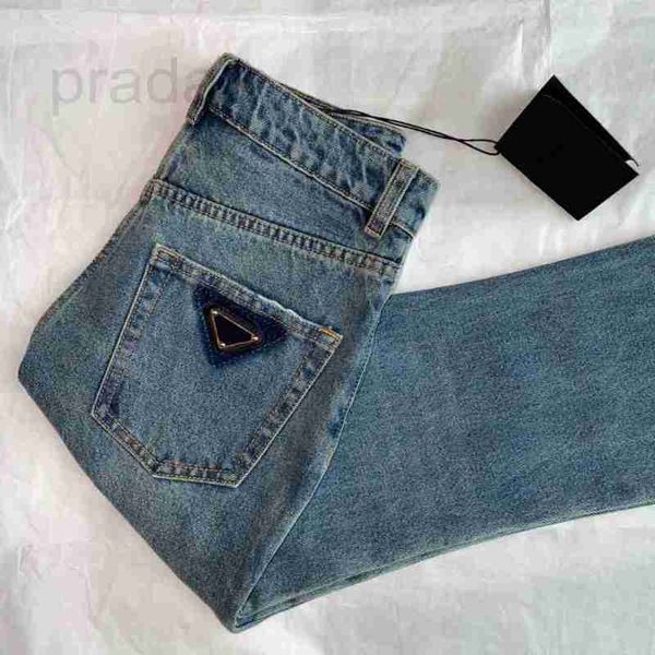 

women's jeans designer luxury brand 2022 fashion women blue high waist street wear wide leg jean female trouser straight denim pants ux