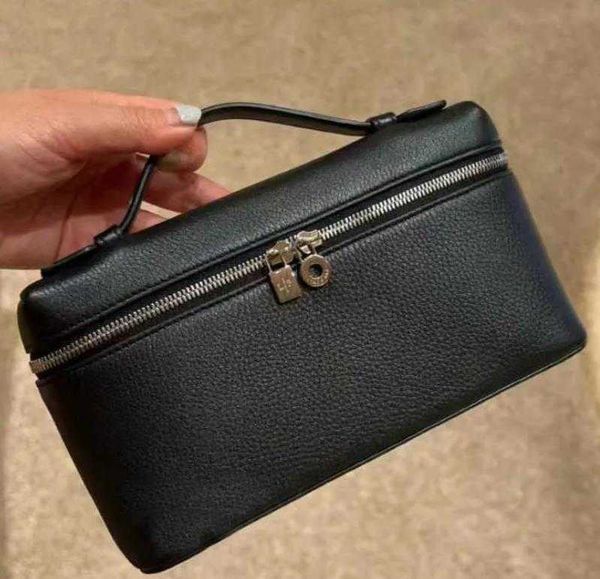 

loro piana loro piana pocket l19 bags extra pocket pouch womens shoulder bags fashion extragenuine leather designer two way zipper handbags