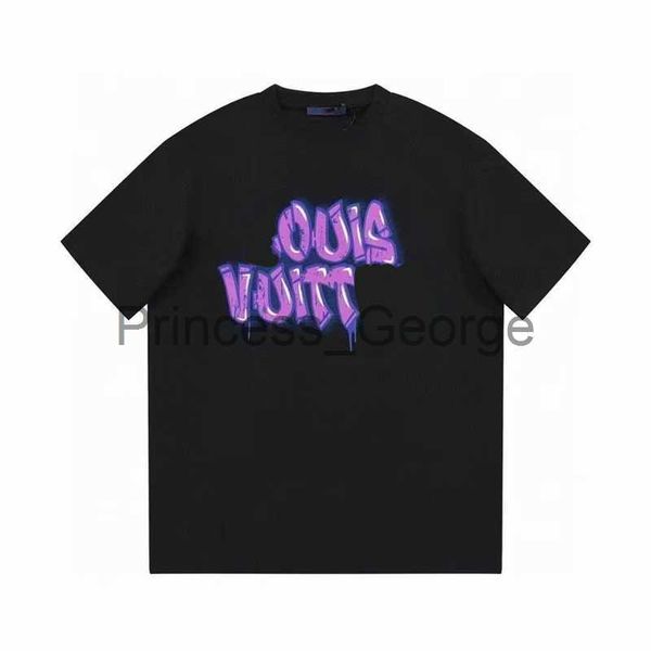 

men's t-shirts 23ss mens t shirt designer t shirt mens tees pure cotton breathable fashionable and versatile trendy and comfortable new, White;black