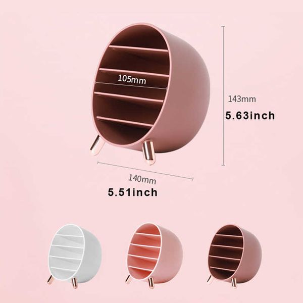 

cosmetic organizer makeup storage box deskmulti-grid cosmetics display rack household eyebrow pencil brush lip gloss storage box caja de alm