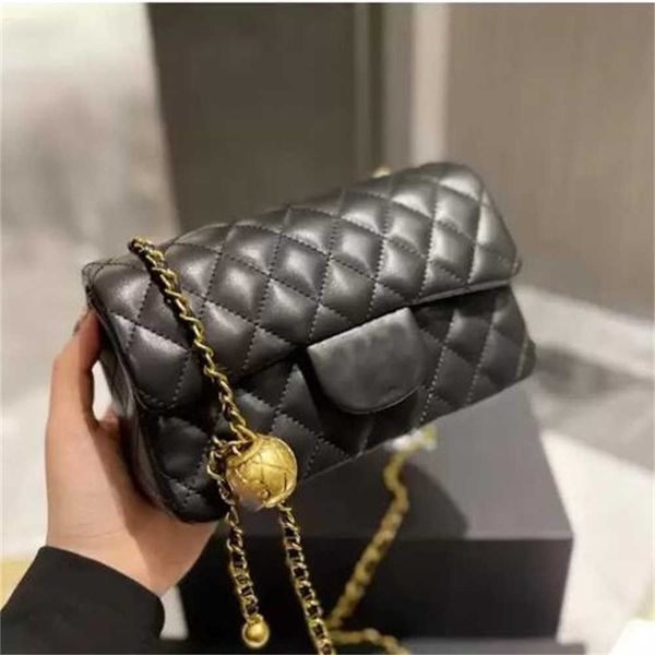 

2022 designer handbag shoulder chain bag clutch flap totes bags wallet check velour thread purse double letters solid hasp waist square stri