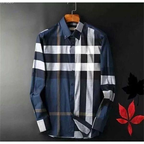

2023 luxury designer men's shirts fashion casual business social and cocktail shirt brand spring autumn slimming the most fashionable o, White;black