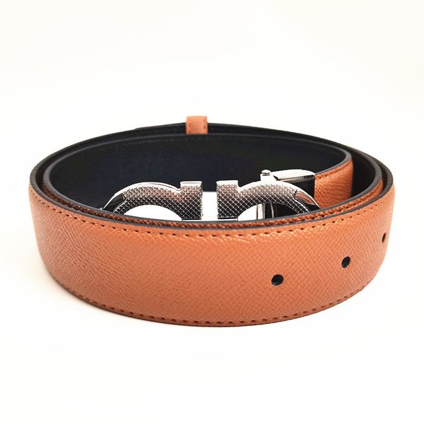 

belts for women designer mens belt 3.5cm width belts brand gold silver black buckle classic genuine leather designer belt men waistband woma, Black;brown