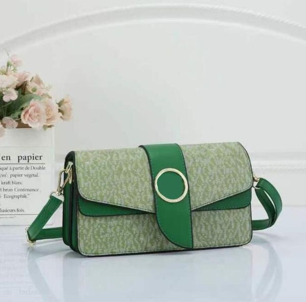 

small square bag 2023 fashion new high-quality pu leather womens m k handbag cross pattern chain shoulder messenger bag mk002