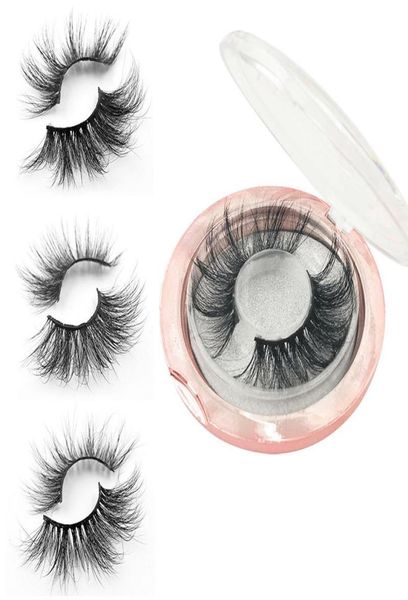 

5d 25mm mink false eyelashes natural long thick soft winged lashes makeup for eyes handmade colorfull fake eyelash hha3868552904