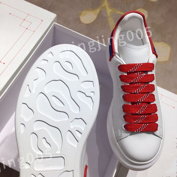 

luxurys out of office white shoe designer women sneakers mixed color lace up flat casual men spring autumn walking shoes size 35-45 hl210208, Black