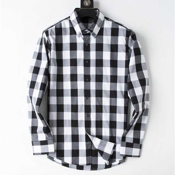 

brand men's business casual shirt mens long sleeve striped slim fit camisa masculina social male shirts new fashion #1571000 1fy9, White;black