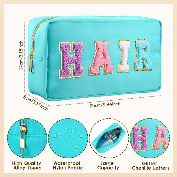 

clutch bag new nylon embroidery makeup bag large capacity portable travel waterproof wash bag storage bag