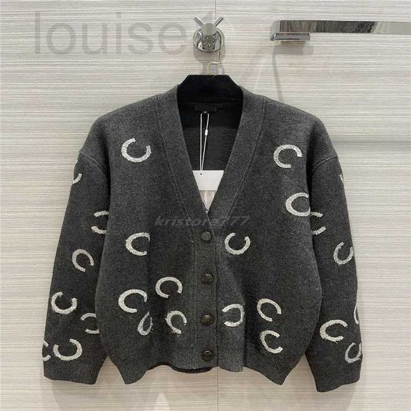 

women's sweaters designer 2022 women oversized cashmere sweaters knits with letter print girls milan runway crop shirt high end long s, White;black