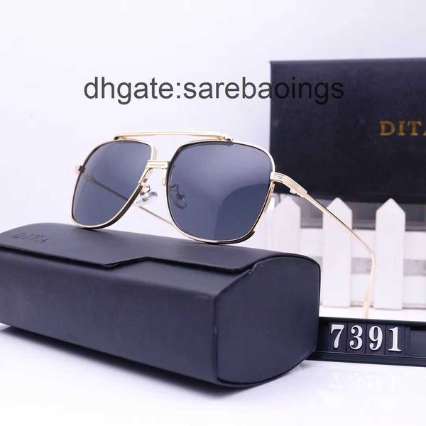 

designer sunglass luxury brand sunglasses dita men's and women's fashionable casual glasses outdoor riding sunglasses 7391, White;black