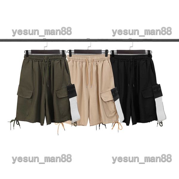 

luxury classic shorts button badge big pocket design stone mens and womens beach pants sports breathable comfortable shorts, White;black