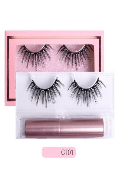 

magnetic eyelashes 5 magnet false eyelash natural look lashes with eyeliner kit no glue need lash makeup5634127