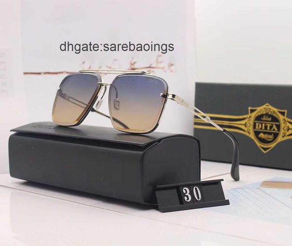 

designer sunglass luxury brand dita sunglasses uv 400 designer sunglasses men's and women's same outdoor glasses uv protection fas, White;black