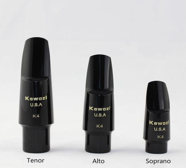 

new arrival kewozi bakelite material saxophone mouthpiece for tenor alto soprano saxophone brand instrument accessories jazz music5419876
