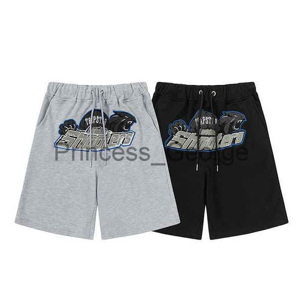 

men's shorts mens shorts trapstar shooters leopard embroidered 230605 x0706, White;black