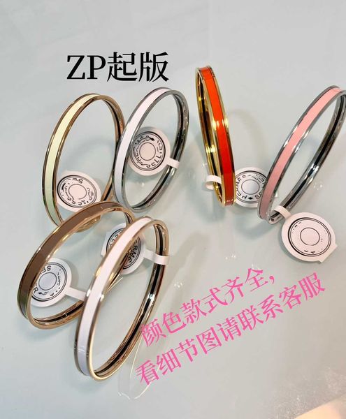 

designer hemrres bracelet original narrow version h bracelet enamel celebrity internet same precision craftsmanship high accessories 15ct, Black