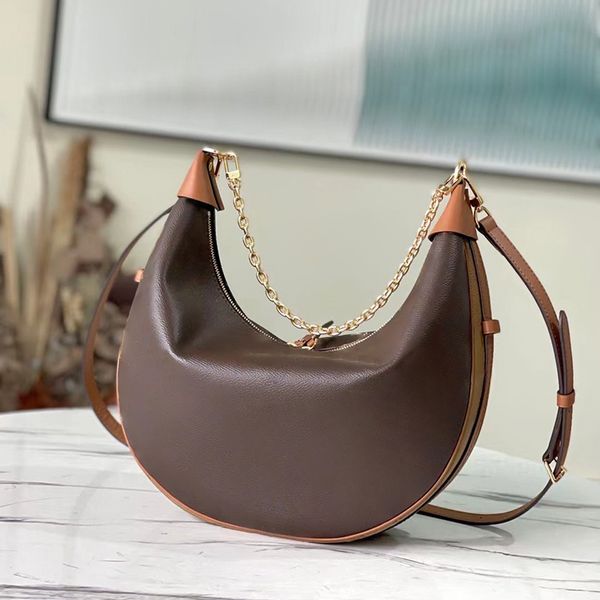

designer loop hobo bags luxury shoulder bags 1 1 quality genuine leather handbags 38cm with box ml210