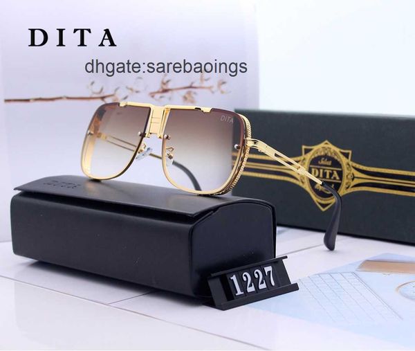 

designer sunglass luxury brand dita sunglasses women 2022 mirror gradient round sunglasses vintage sun glasses brand designer zonnebril dame, White;black