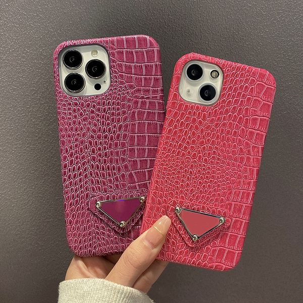

capa iphone 12 vermelha case designer phone cases for apple 14 13 11 pro max xs xr 8 7 6 plus luxury pu faux crocodile leather cell back bum