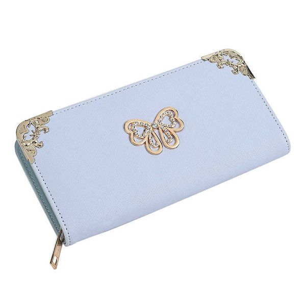 

2022 winter luxury dinner package style premium long women's handbag wallet