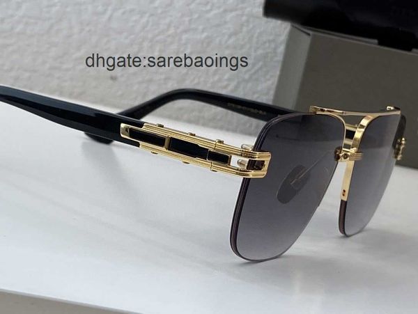 

designer sunglass luxury brand a dita grand evo one classic retro mens sunglasses fashion design womens glasses eyeglass simple 19ua, White;black