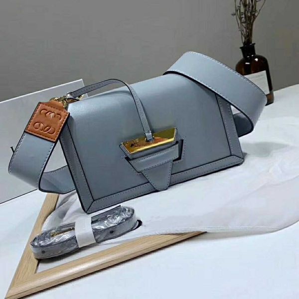 

designer shoulder bags handbag lowe women's leather triangle flip leather wallet retro versatile crossbody bag