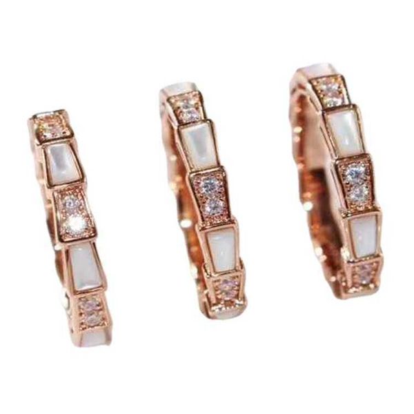 

baojia shell snake ring real gold plated hollow out ring shell ring snake bone ring, Silver