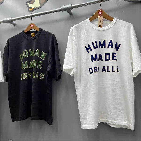 

2023ss t-shirt men women t shirt vintage cotton tees, Black;brown