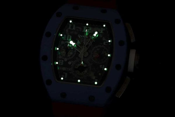 

fashion mechanical r i c h a r d luxury superb style male wrist watches rm11 rm11-03 nj9p designer high-end quality tpt carbon fiber bezel f, Slivery;brown