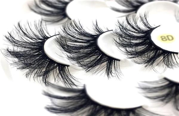 

new 7 pairs 3d mink lashes natural false eyelashes dramatic volume fake lashes makeup eyelash extension silk eyelashes 8d017350070