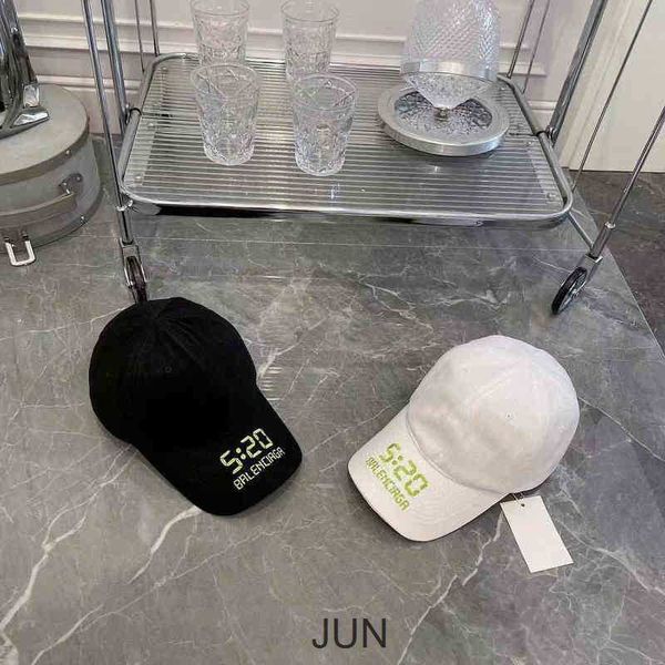 

designer ball cap high version new paris b baseball women's hat 520 digital lovers valentine's day soft sunshade duck tongue men&#, Blue;gray
