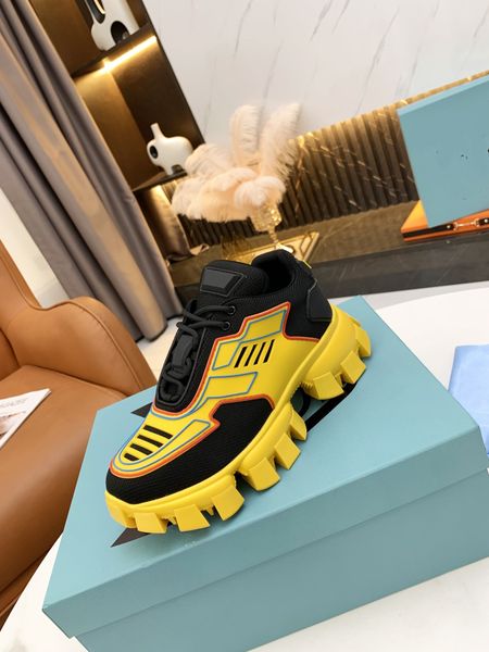 

designer calfskin casual shoes reflective sneakers vintage suede leather trainers fashion shoes leisure shoe 0629, Black