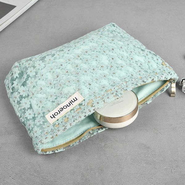 

shenzhen cherry blossom makeup bag tiktok good thing recommended embroidery storage bag ins toilet bag