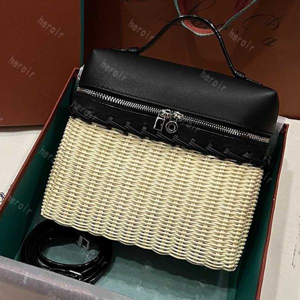 

loro piana womens trunk box bag luxurys tote handbag clutch shoulder crossbody handle bags mens designer pochette fashion genuine leather st