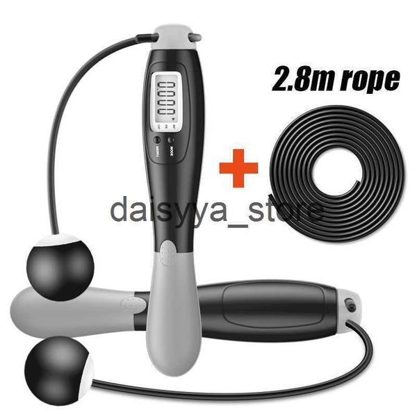 

jump ropes electronic skipping rope set cordless skipping smart jump rope lcd screen counting speed counter fitness exercise body building x