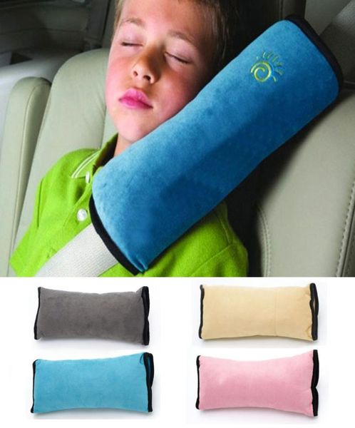 

baby pillow kid car pillows auto safety seat belt shoulder cushion pad harness protection support pillow5327010