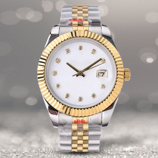 

womens and mens role design watch movement watch luxury wristband watch sapphire relogio wristwatch fashion designer montre de luxe gold rep, Slivery;brown