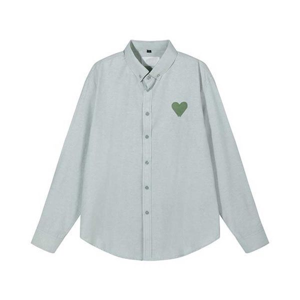 

mens shirt classic macaron color polo shirts matching paris fashion love embroidery oxford fabric couple 59pq, White;black